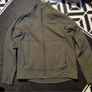 KUIU Men's Olive Jacket an Verde 240 Peloton Full Zip Jacket